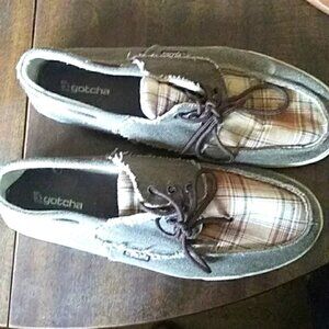 Gotcha mens size 12 plaid